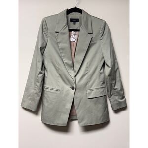 NWOT - J. CREW Willa Blazer Pistachio Green, Sz 00